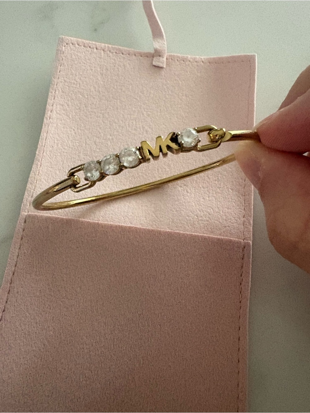 Michael Kors yellow gold bracelet